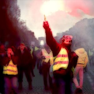 Die Bewegung der Gelbwesten in Frankreich