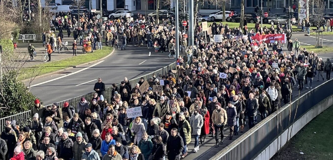 Gegen die AfD - Demo 27.01.24