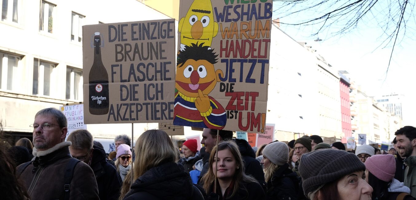 Gegen die AfD - Demo 27.01.24