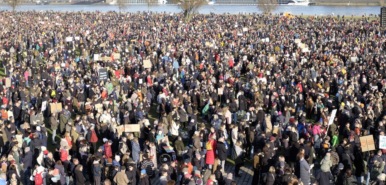 Gegen die AfD - Demo 27.01.24