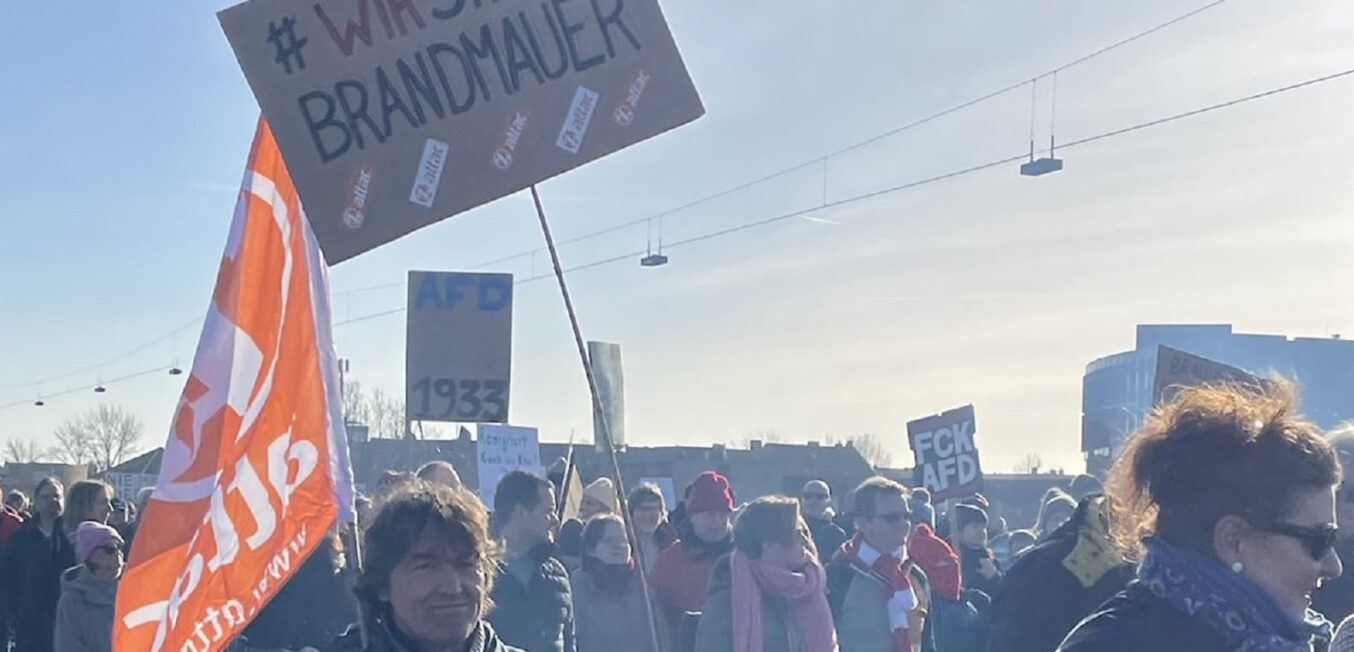 Gegen die AfD - Demo 27.01.24