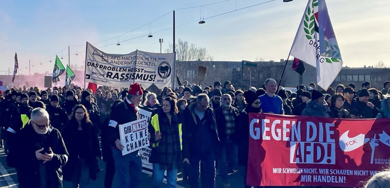 Gegen die AfD - Demo 27.01.24