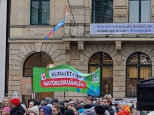 Banner "Klima retten! Natürlich wählen"