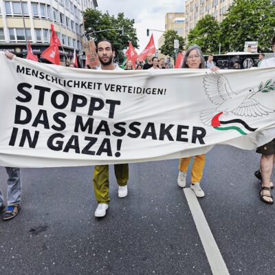 Demo Stoppt das Massaker in Gaza!