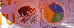 2 Bierdeckel - Tax the Rich und Vermögensverteilung in Deutschland